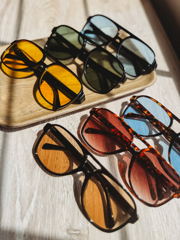 Lettie Vintage Double Bridge Aviator