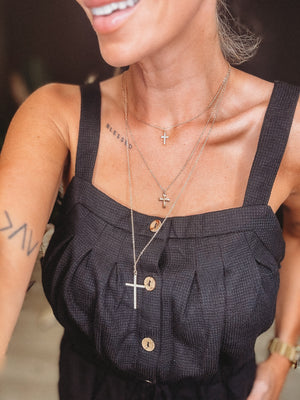 Jessie Button Textured Drawstring Jumpsuit