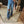 The Slit Knee High Waisted Denim