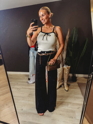 Callie Bow Sweater Tank