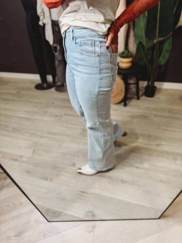 Steppin' Out Wide Leg Denim