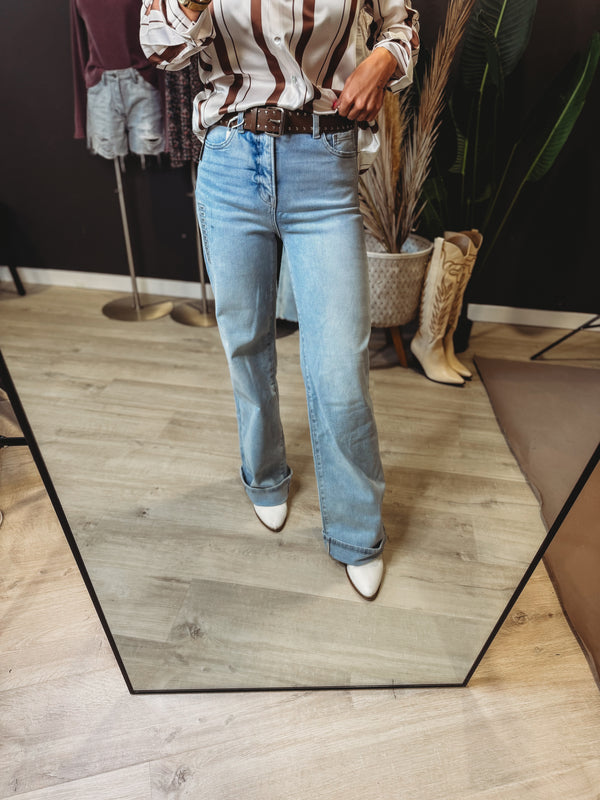 Irma Striped Button Down