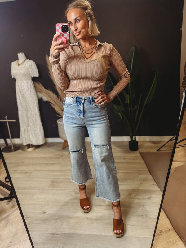Adora Collared Top [ small ]