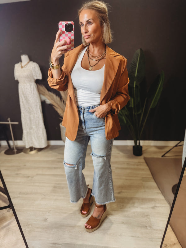 The Janze Blazer [ Camel ]