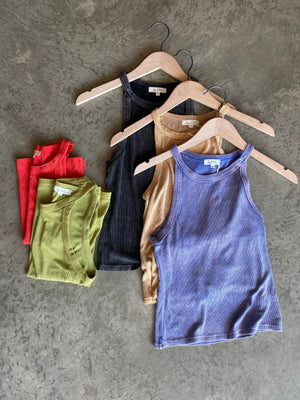 Levi Ribbed Tank Top
