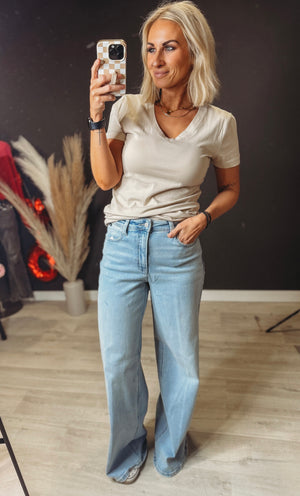 Macen Wide Leg Cello Denim