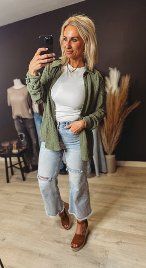 Davis Button Down Top [ size medium ]