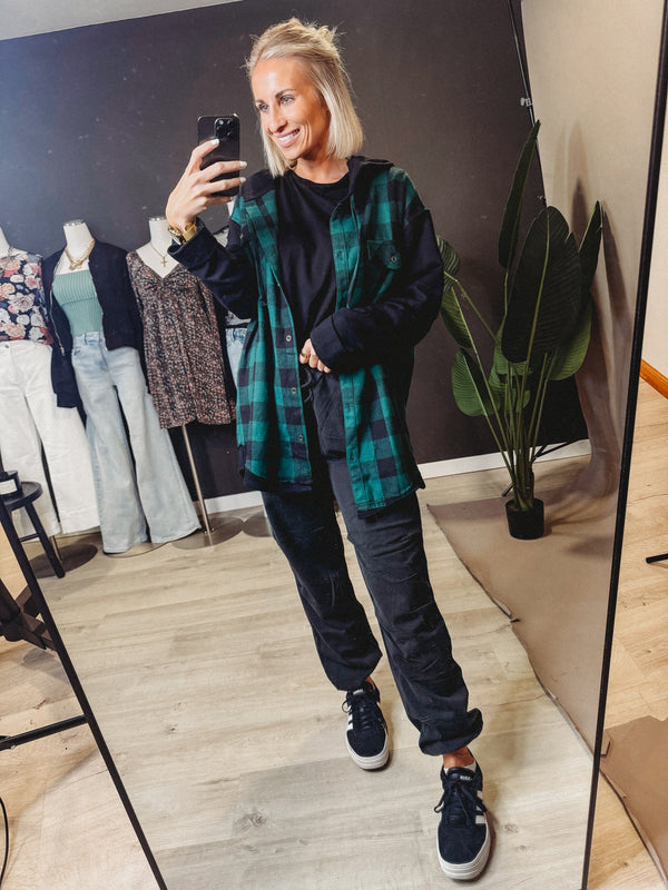 Dalia Hooded Flannel