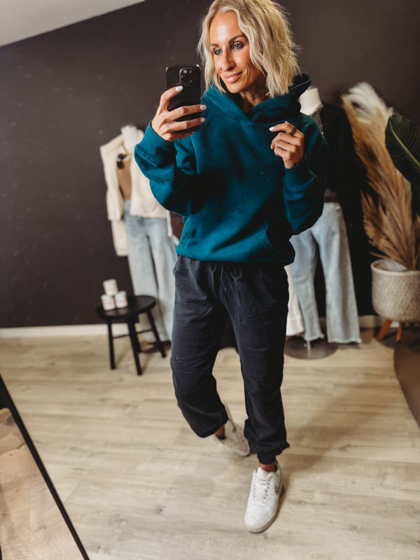 Molly Essential Hoodie [ Green ]