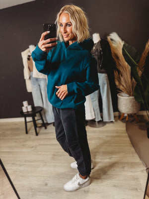 Molly Essential Hoodie [ Green ]