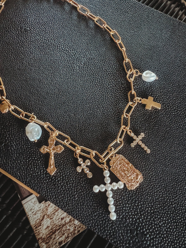 Calla Charm Necklace