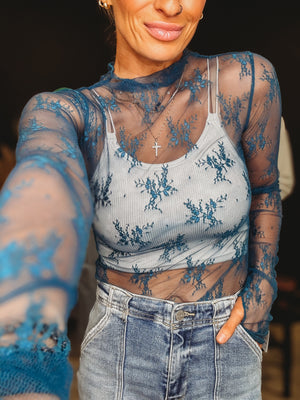 The Lilly Mesh Long Sleeve [ multiple colors ]