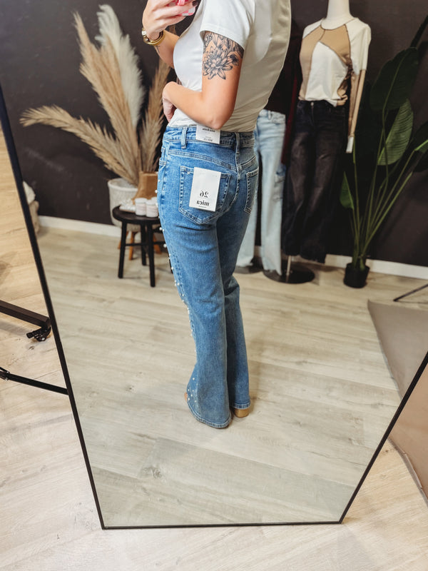 The Tilia Studded Denim