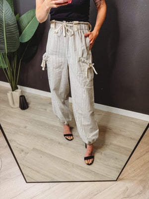 Halsey Textured Woven Pants