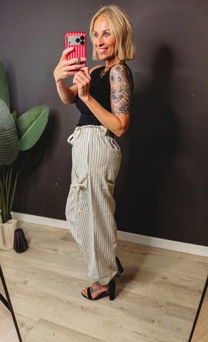 Halsey Textured Woven Pants