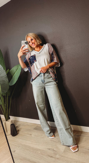 Ivy Colorblock Top