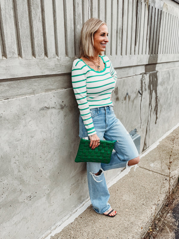 Esme 90s Vintage High Rise Distressed Denim