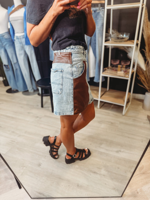 Jacinda Denim Skirt
