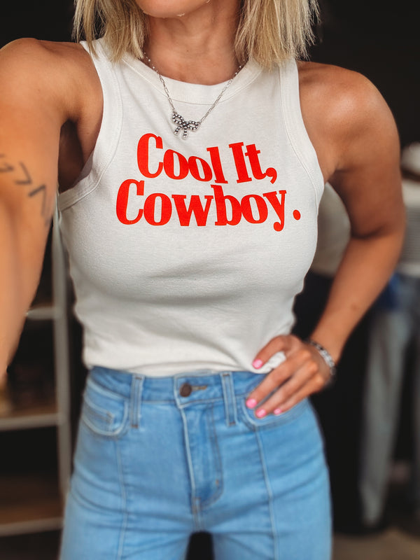 Cool It Cowboy Tank Top