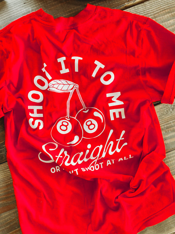 Straight Shooter Graphic Tee