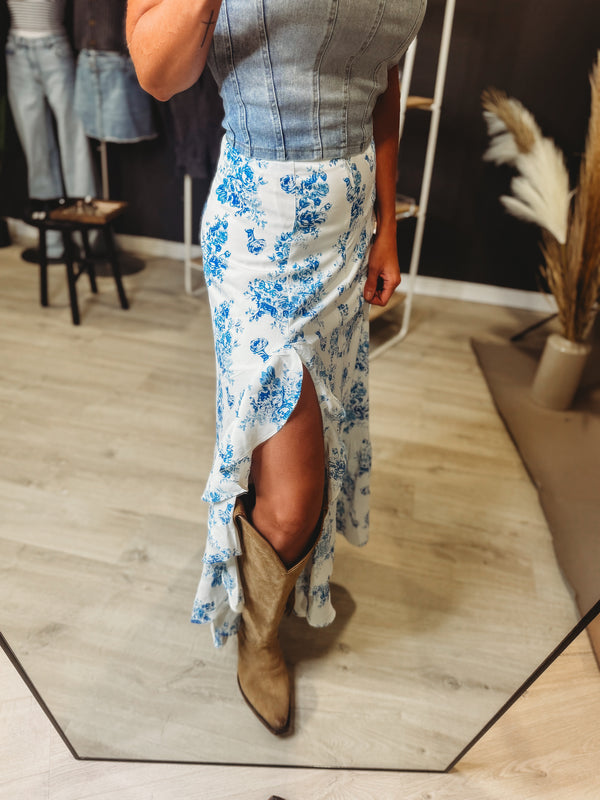 Aruba Bliss Floral Skirt
