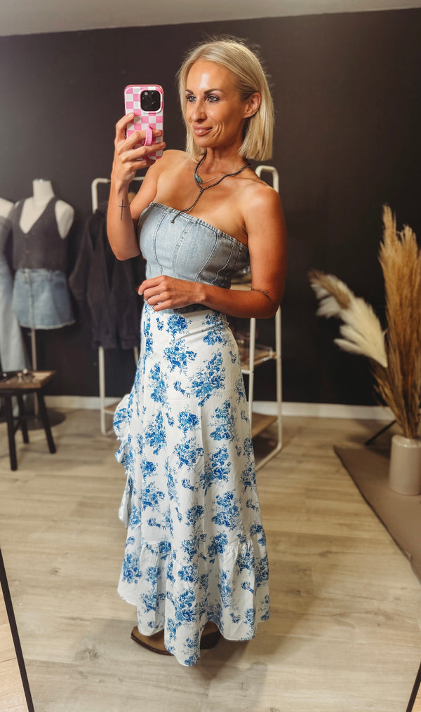 Aruba Bliss Floral Skirt