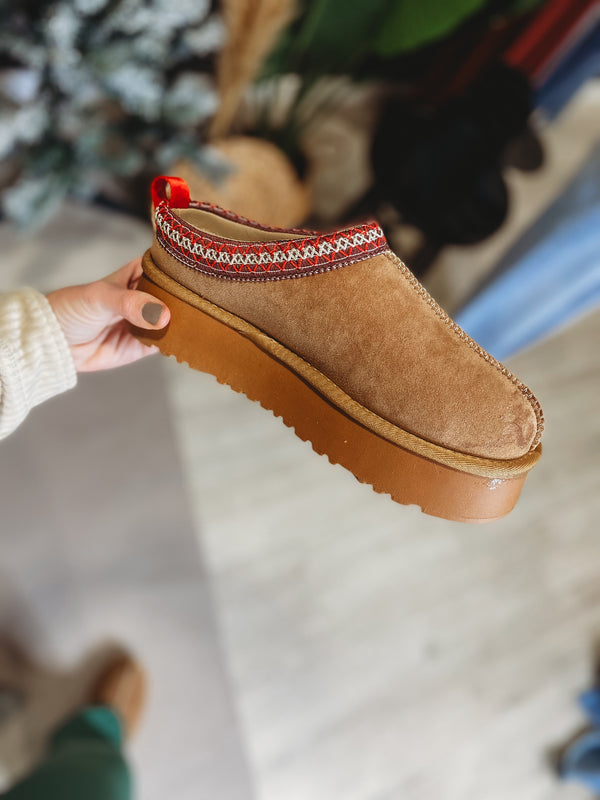 Tessa Camel Slipper