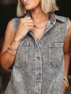 Jaren Acid Wash Dress [ large ]