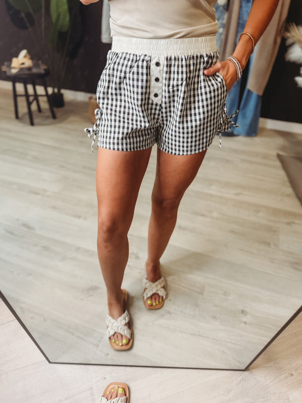 Deedra Gingham Boxer Shorts