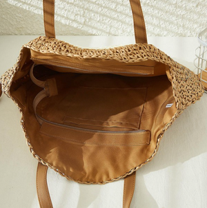 Premium Service Weaved Straw Tote Bag