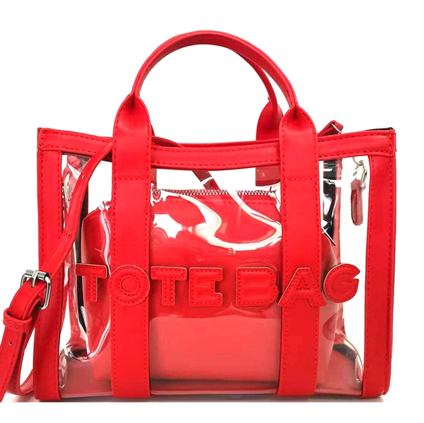 Clear Tote Bags [ 2 Colors ]