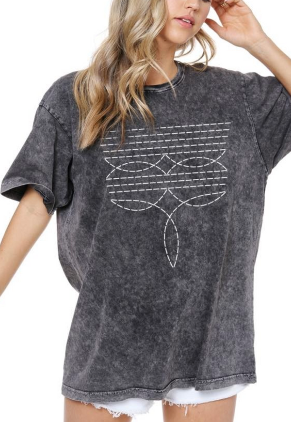 Cowboy Boots Graphic Tee