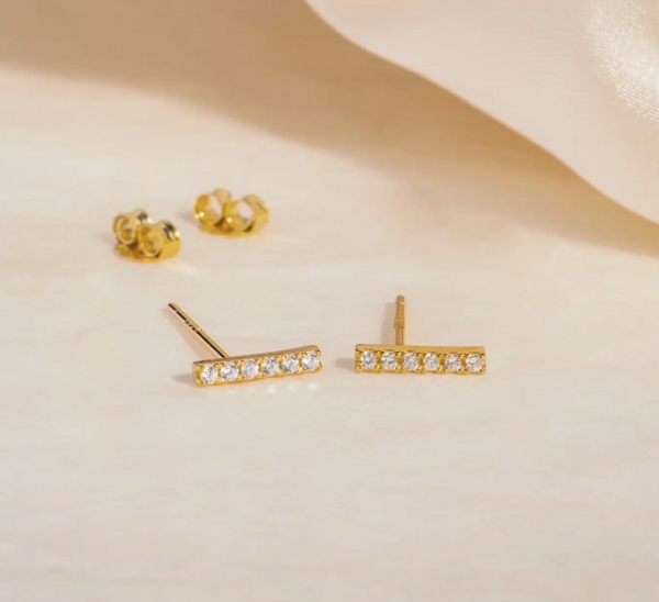Pave Bar Studs