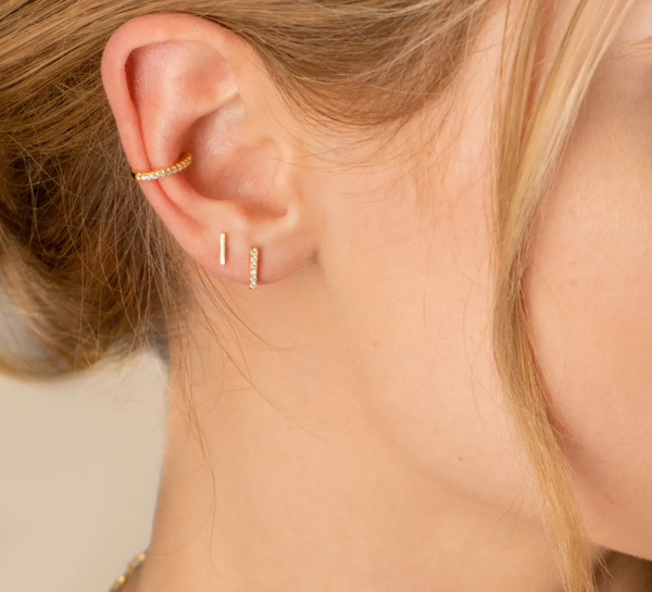 Pave Bar Studs