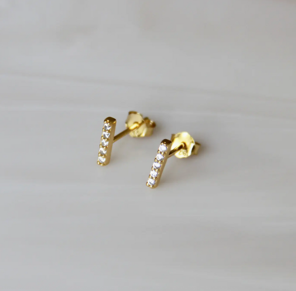 Pave Bar Studs