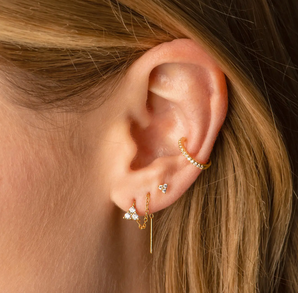 Trio Threader Earrings