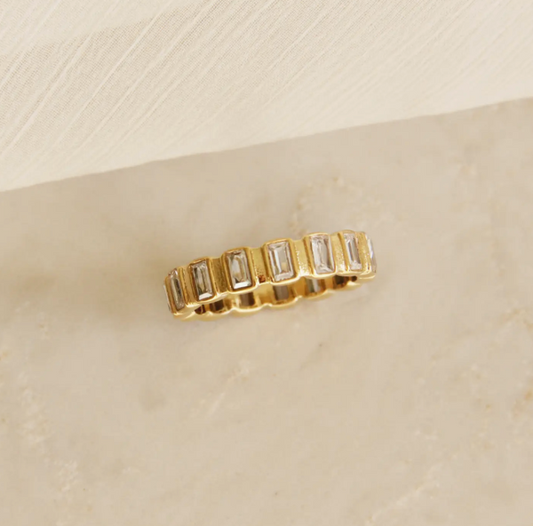 Baguette Eternity Band Ring