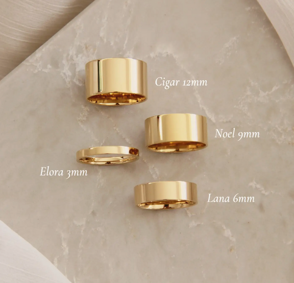 Classic Wide Band Ring [ Noel ]