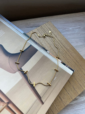 Abbra Bar Necklace - The Rack Boutique ⚡️