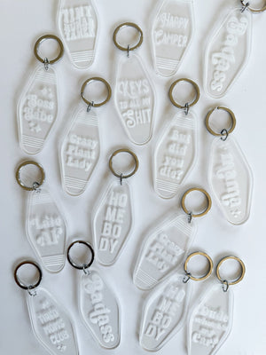 Acrylic Keychains - The Rack Boutique ⚡️