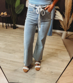 Ana Flare Cropped Denim - The Rack Boutique ⚡️