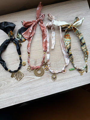 Bandana Charm Necklaces - The Rack Boutique ⚡️