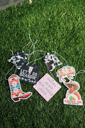 Black Cowhide Air Freshener - The Rack Boutique ⚡️