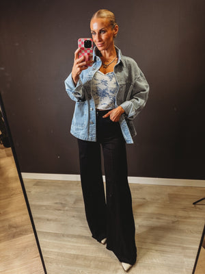 Blakely Floral Sweetheart Neck Tank Top - The Rack Boutique ⚡️