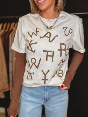 Brand Graphic Tee - The Rack Boutique ⚡️