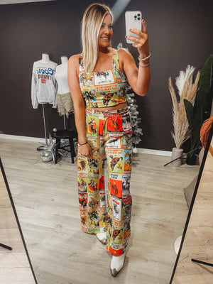 Cash Out Wide Leg Pants - The Rack Boutique ⚡️