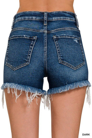 Chandler Denim Shorts - The Rack Boutique ⚡️
