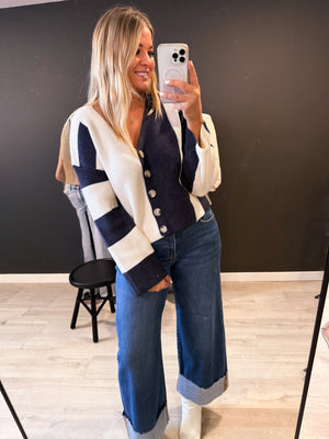Chloe Color Block Cardigan - The Rack Boutique ⚡️