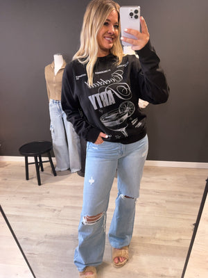 Cocktail Party NYE Crewneck - The Rack Boutique ⚡️