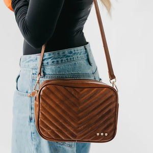Coco Quilted Camera Crossbody Bag - The Rack Boutique ⚡️